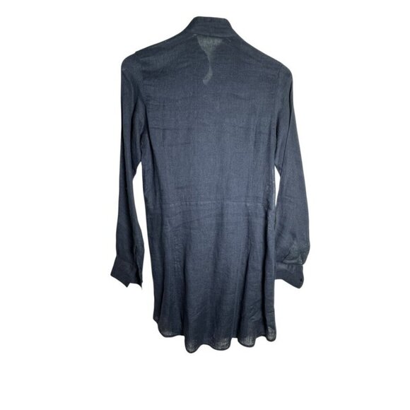 Blue Button Down Shirt Or Shirt Dress size small - Picture 1 of 1